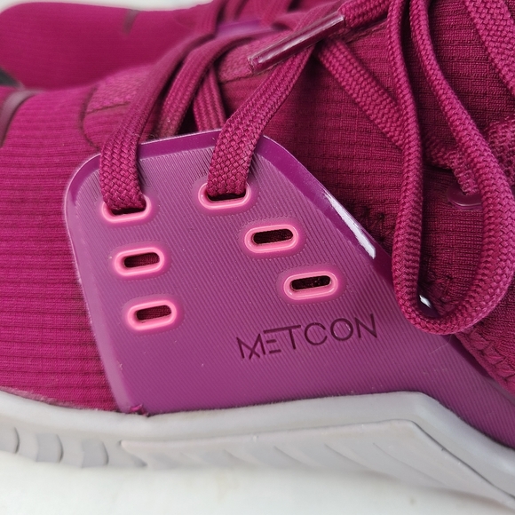 Nike Free Metcon 2 Raspberry Burgundy running training shoes women's size 9 - Picture 12 of 16